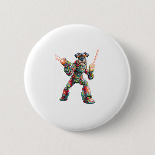 Badge Rond 5 Cm vietsinh_create_a_graphic_design_A_schnauzer_in_fu