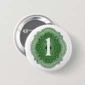Badge Rond 5 Cm Vieux argent (Devant & derrière)