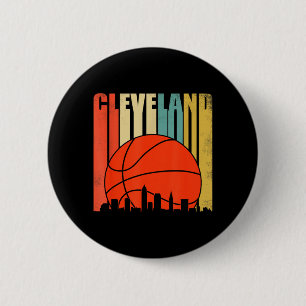 Badge Rond 5 Cm Vieux maillot de baseball de Cleveland Ohio