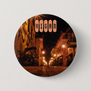 Badge Rond 5 Cm Vigan en Ilocos