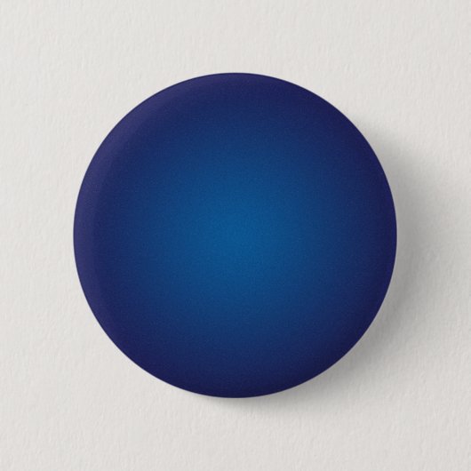 Badge Rond 5 Cm Vignette Bleue Profonde Grainée Cool (Devant)