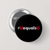 Badge Rond 5 Cm VIH non détectable égale non transmettable - Minim (Devant & derrière)