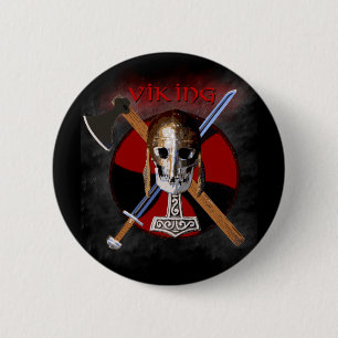 BADGE ROND 5 CM VIKING