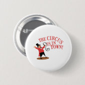 Badge Rond 5 Cm Ville de chef de piste (Devant & derrière)