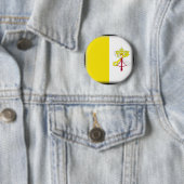 Badge Rond 5 Cm Ville du Vatican (En situation)