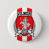 Badge Rond 5 Cm Vilnius (Devant)