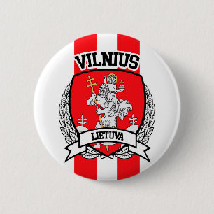 Badge Rond 5 Cm Vilnius