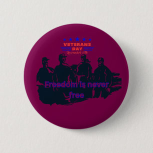 Badge Rond 5 Cm vin couleur des défenseurs de la liberté