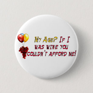 Badge Rond 5 Cm Vin fin