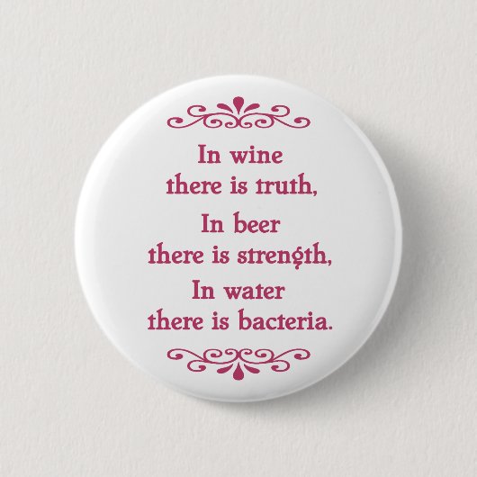 Badge Rond 5 Cm Vin Veritas - Cf-l d'en (Devant)