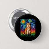 Badge Rond 5 Cm Vincent Van Gogh (Devant & derrière)