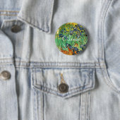 Badge Rond 5 Cm Vincent van Gogh,Iris (En situation)