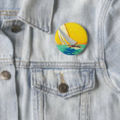 Badge Rond 5 Cm Vintage (En situation)