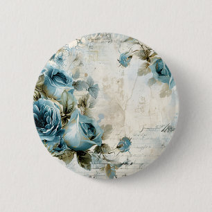 Badge Rond 5 Cm Vintage gothique foncé