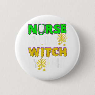 Badge Rond 5 Cm Vintage Halloween Citrouilles femmes, hommes, enfa