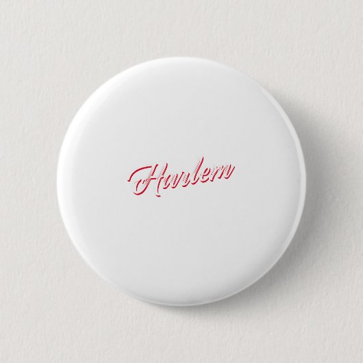 Badge Rond 5 Cm Vintage Harlem (Devant)