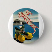 Badge Rond 5 Cm Vintage Italie (Devant)