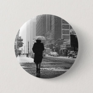 Badge Rond 5 Cm Vintage Kansas City West 12th Street