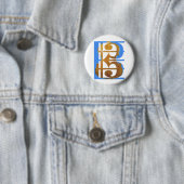 Badge Rond 5 Cm Viola en Alto Clef (En situation)