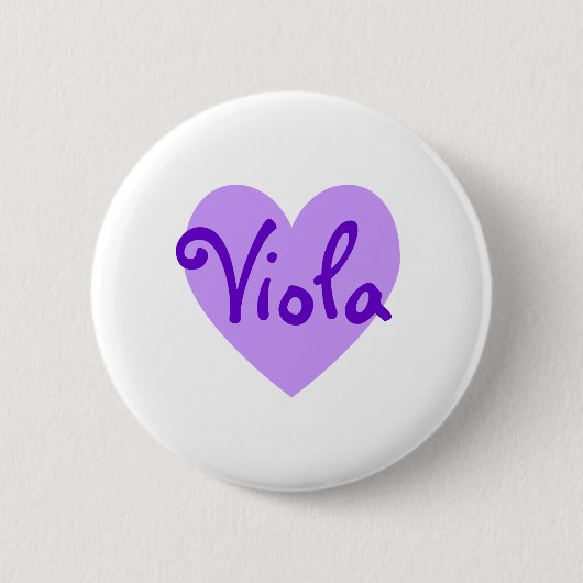 Badge Rond 5 Cm Viola en violet (Devant)