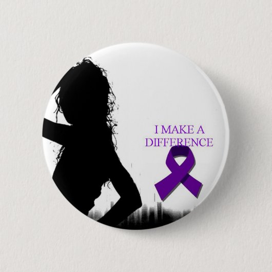 BADGE ROND 5 CM VIOLENCE FAMILIALE (Devant)