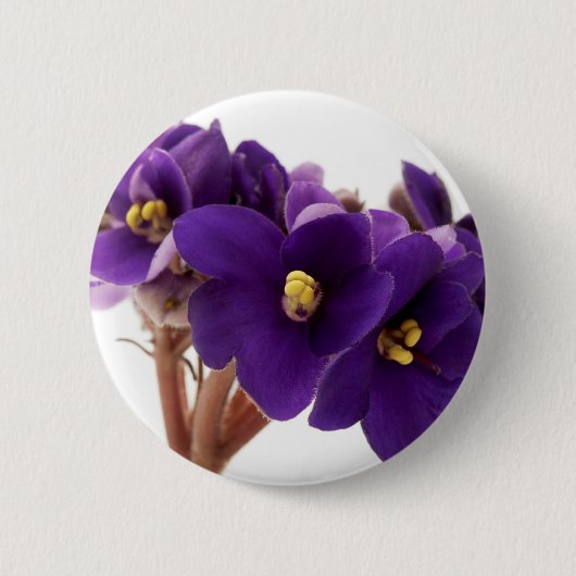 Badge Rond 5 Cm Violet africain (Devant)