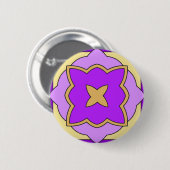 Badge Rond 5 Cm Violet et Lilac (Devant & derrière)