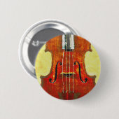 BADGE ROND 5 CM VIOLON (Devant & derrière)