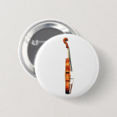 Badge Rond 5 Cm Violon (Devant & derrière)