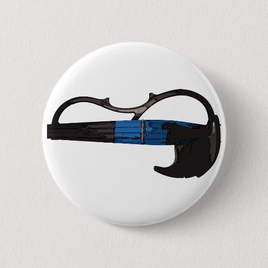 Badge Rond 5 Cm Violon électrique à la mode (Devant)
