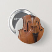 Badge Rond 5 Cm Violon II (Devant & derrière)