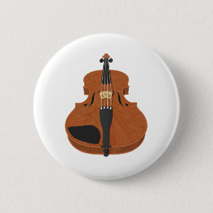 Badge Rond 5 Cm Violon : Modèle 3D: