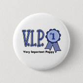 Badge Rond 5 Cm VIP Pappy (Devant)