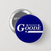 Badge Rond 5 Cm Virgil Goode pour le Président Button (Devant & derrière)