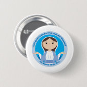 Badge Rond 5 Cm Virgin Mary (Devant & derrière)