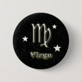 Badge Rond 5 Cm Virgo (Devant)