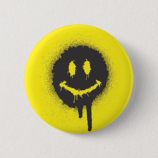 Badge Rond 5 Cm Visage (Devant)
