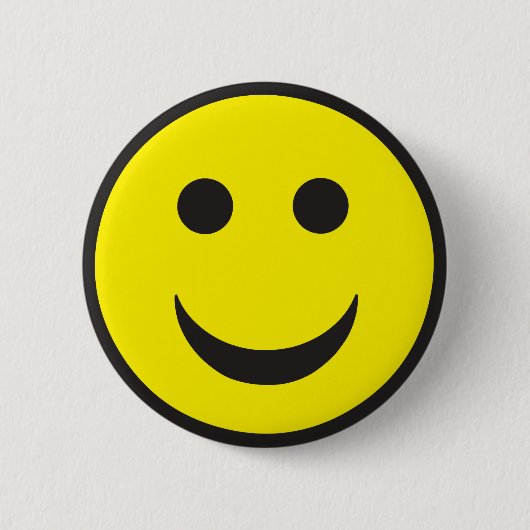 Badge Rond 5 Cm Visage acide de Chambre (Devant)