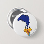 Badge Rond 5 Cm Visage de ROAD RUNNER™ (Devant & derrière)