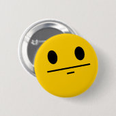 Badge Rond 5 Cm Visage de tisonnier (Devant & derrière)