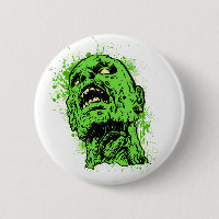 Visage de zombi
