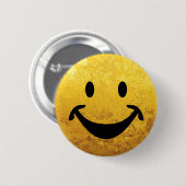 Badge Rond 5 Cm Visage drôle + votre backg. et idées (Devant & derrière)