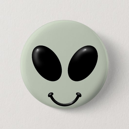 Badge Rond 5 Cm Visage étranger (Devant)