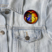Badge Rond 5 Cm Visage factuel (En situation)