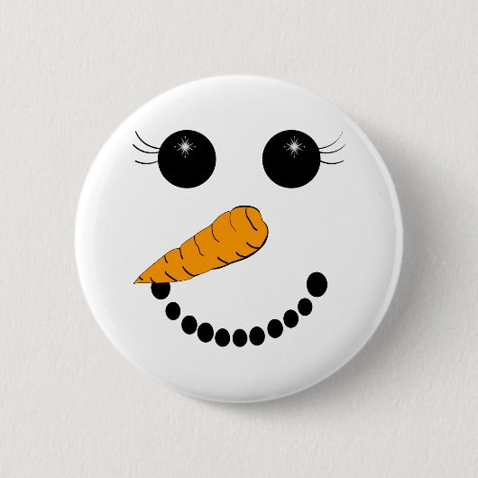 Badge Rond 5 Cm Visage frais (Devant)
