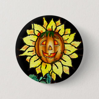 Badge Rond 5 Cm VISAGE HEUREUX par SHARON SHARPE