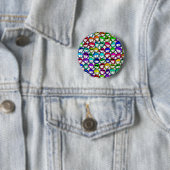 Badge Rond 5 Cm Visages souriants cool (En situation)