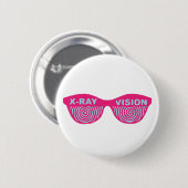 Badge Rond 5 Cm vision de rayon X (Devant & derrière)
