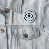 Badge Rond 5 Cm Vision faible (En situation)