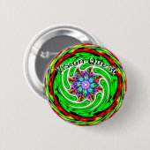 Badge Rond 5 Cm Vision Quest ( vous pouvez modifier les mots ) (Devant & derrière)